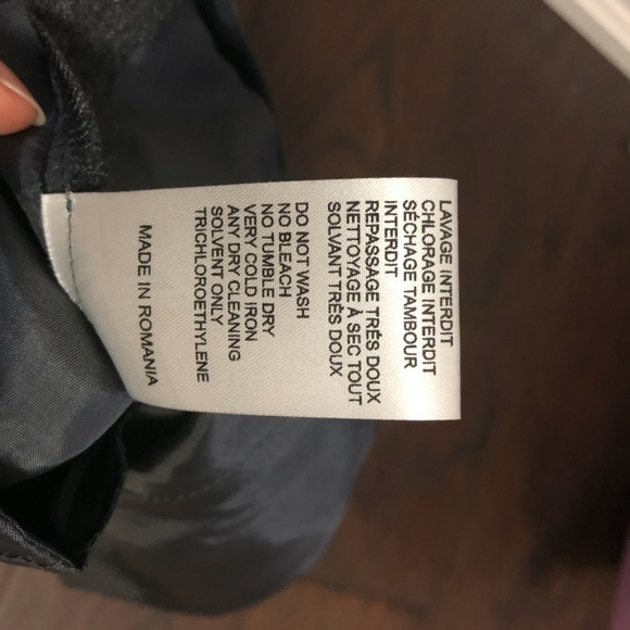 NWT Women’s Carven Wool Grey Dress Pants 36 0 - Picture 5 of 5